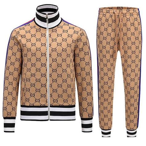 men's gucci joggers|gucci men's tracksuit.